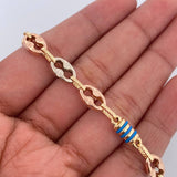Pulso Rustico Tornillo 5.8gr / 21cm / Oro 18K $