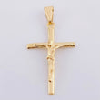 Dije Cruz Cristo 2 g / 4.2 cm Oro Amarillo 18K