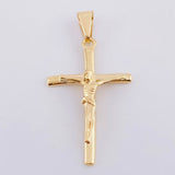 Dije Cruz Cristo 2 g / 4.2 cm Oro Amarillo 18K