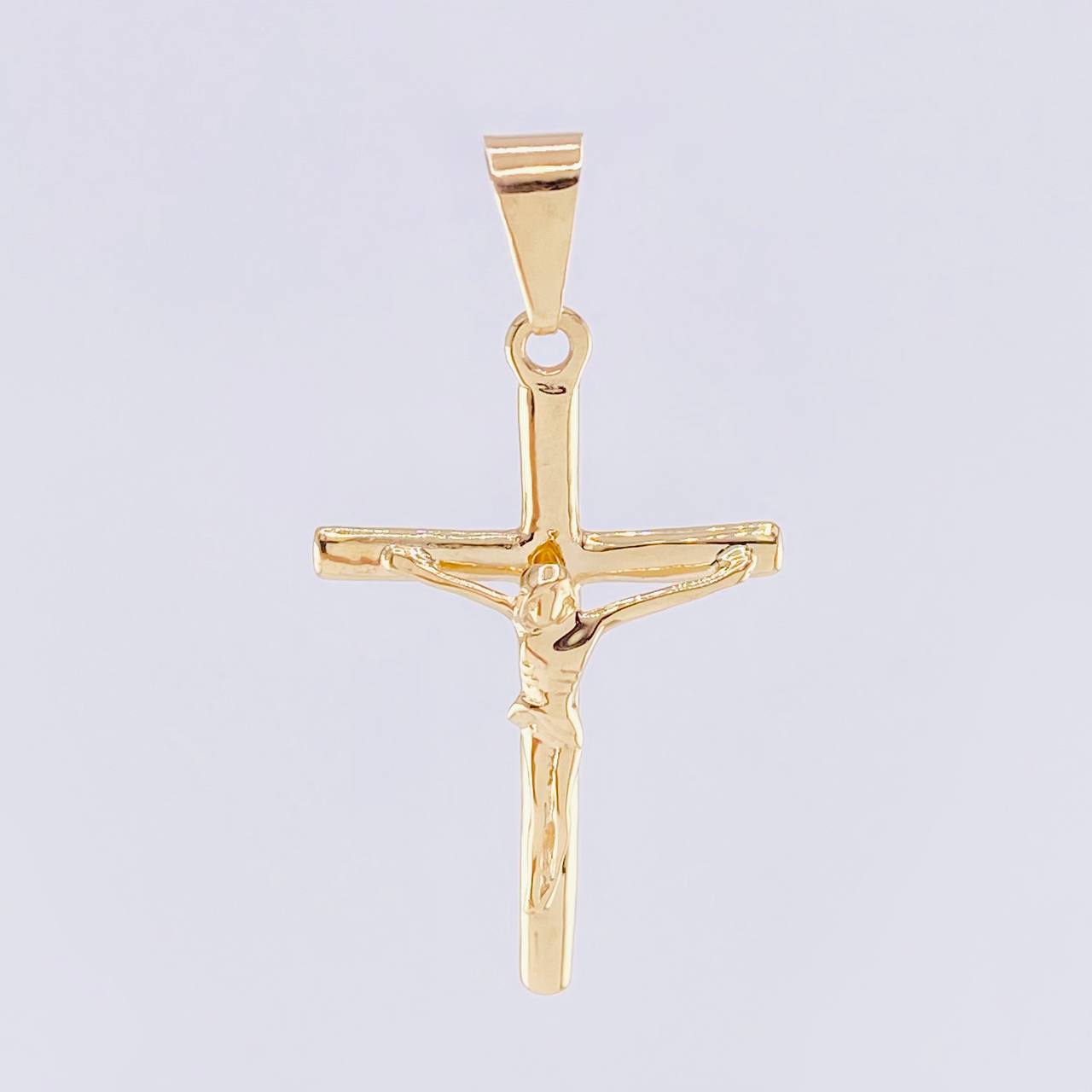 Dije Cruz Cristo 2 g / 4.2 cm Oro Amarillo 18K
