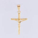Dije Cruz Cristo 2 g / 4.2 cm Oro Amarillo 18K