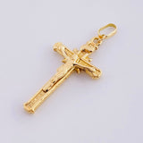 Dije Cruz Cristo 1.25 g / 3.4 cm Oro Amarillo 18K
