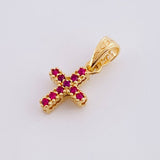 Dije Cruz Doble Faz 1 g / 1.5 cm Oro Amarillo 18K