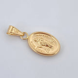 Dije Virgen María Uxiliadora 0.7gr / 2.4cm / Oro 18K $