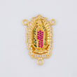 Herraje Crucero Virgen de Guadalupe 4.75g / 2cm Oro Amarillo 18K