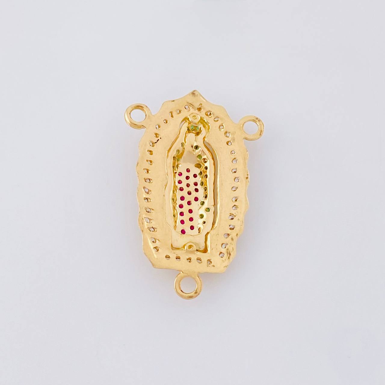 Herraje Crucero Virgen de Guadalupe 4.75g / 2cm Oro Amarillo 18K