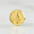 Herraje Tambor Virgen Milagrosa 0.7 g / 1.2 cm Oro Amarillo 18K