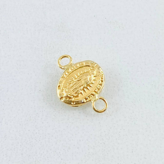 Herraje Virgen Guadalupe 0.25gr / 0.8cm / Oro Amarillo 18K *