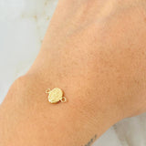 Herraje Virgen Guadalupe 0.25gr / 0.8cm / Oro Amarillo 18K *
