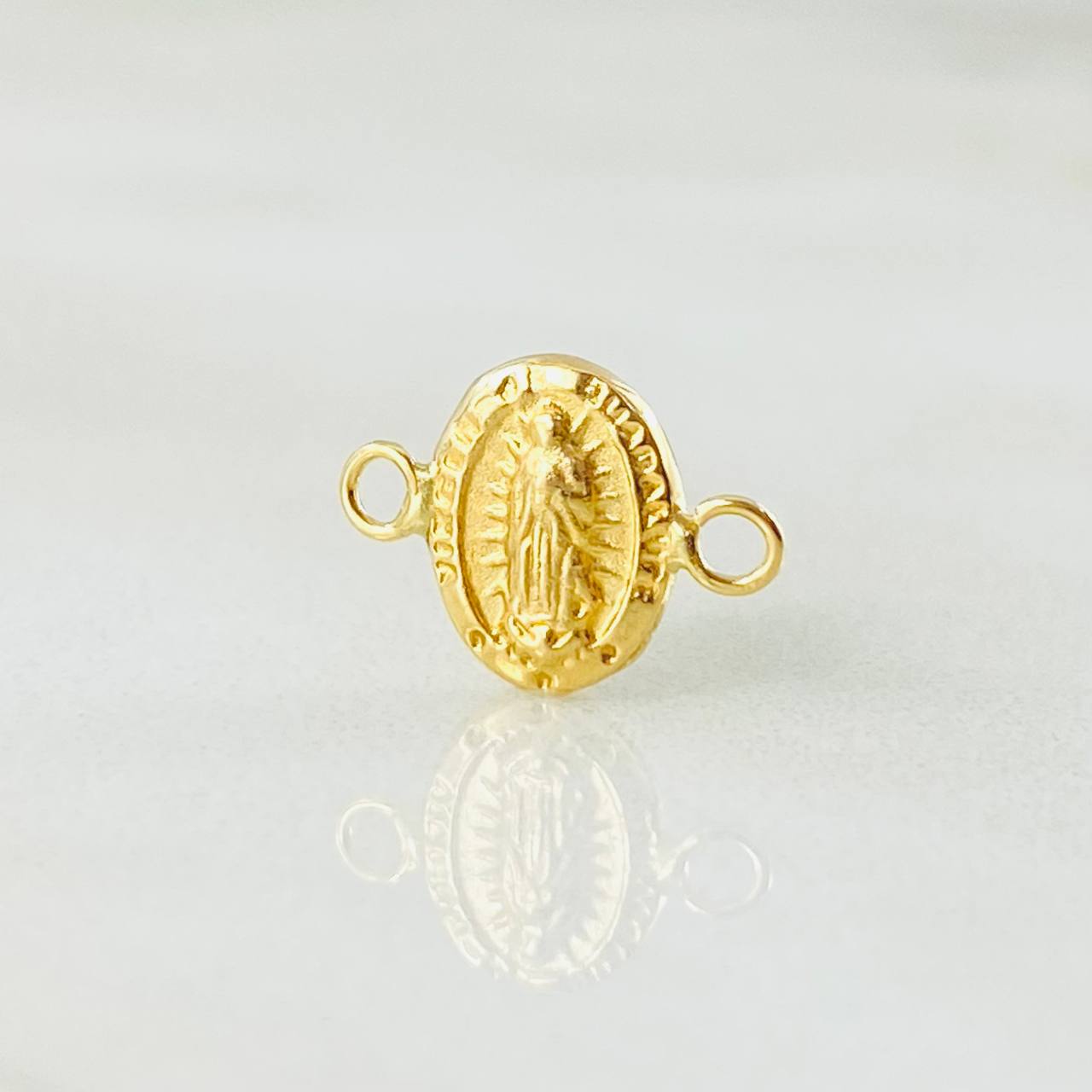 Herraje Virgen Guadalupe 0.25gr / 0.8cm / Oro Amarillo 18K *