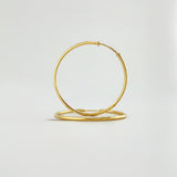 Candongas Aro Liso 3.25gr / 3.8cm / Oro Amarillo 18K ©