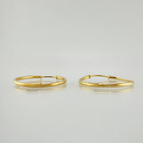 Candongas Aro Liso 2.2gr / 2.8cm / Oro Amarillo 18K ©