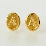 Topos Letra A 0.8gr / 7.4mm Oro Amarillo 18K *