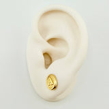 Topos Letra A 0.8gr / 7.4mm Oro Amarillo 18K *