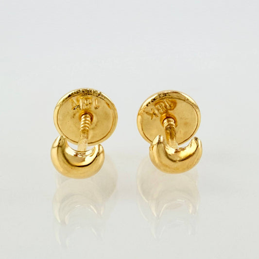 Topos Media luna 0.45gr / 3.3mm Oro Amarillo 18K *