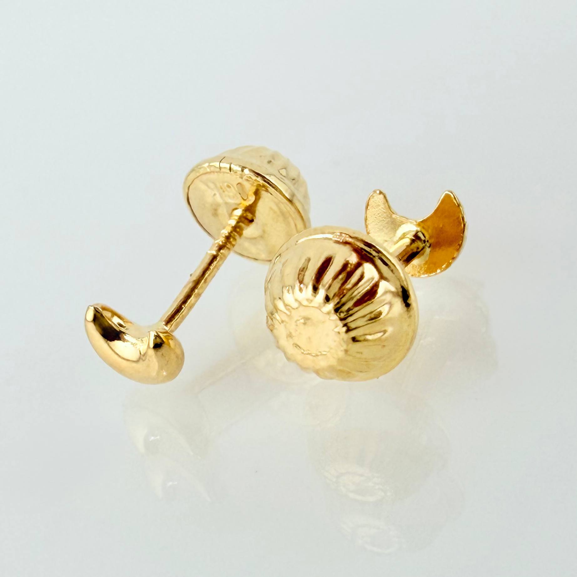 Topos Media luna 0.45gr / 3.3mm Oro Amarillo 18K *