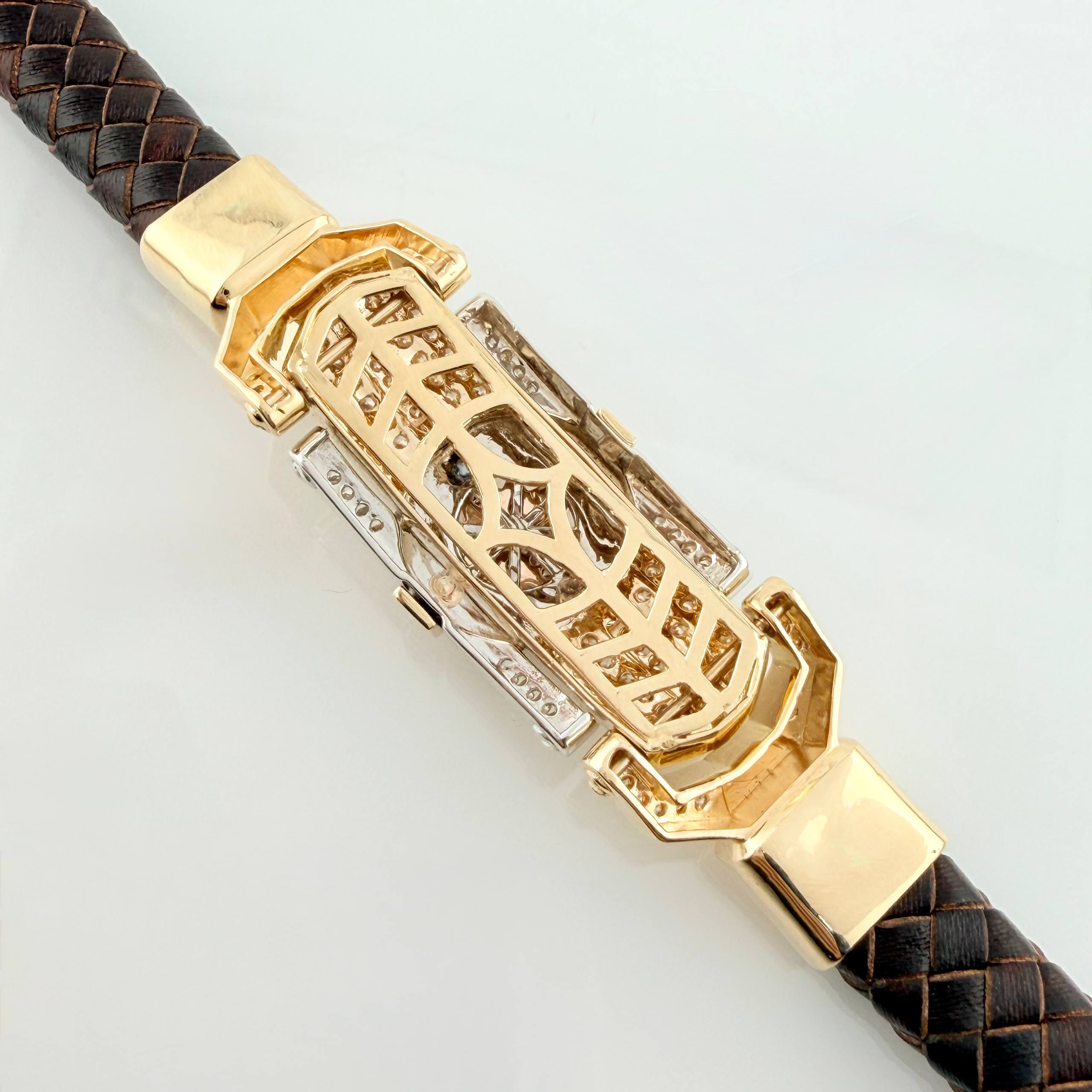 Pulso estrella 39.5gr / 22.5cm-21.3cm / 9.4mm Tres Oro18K ©