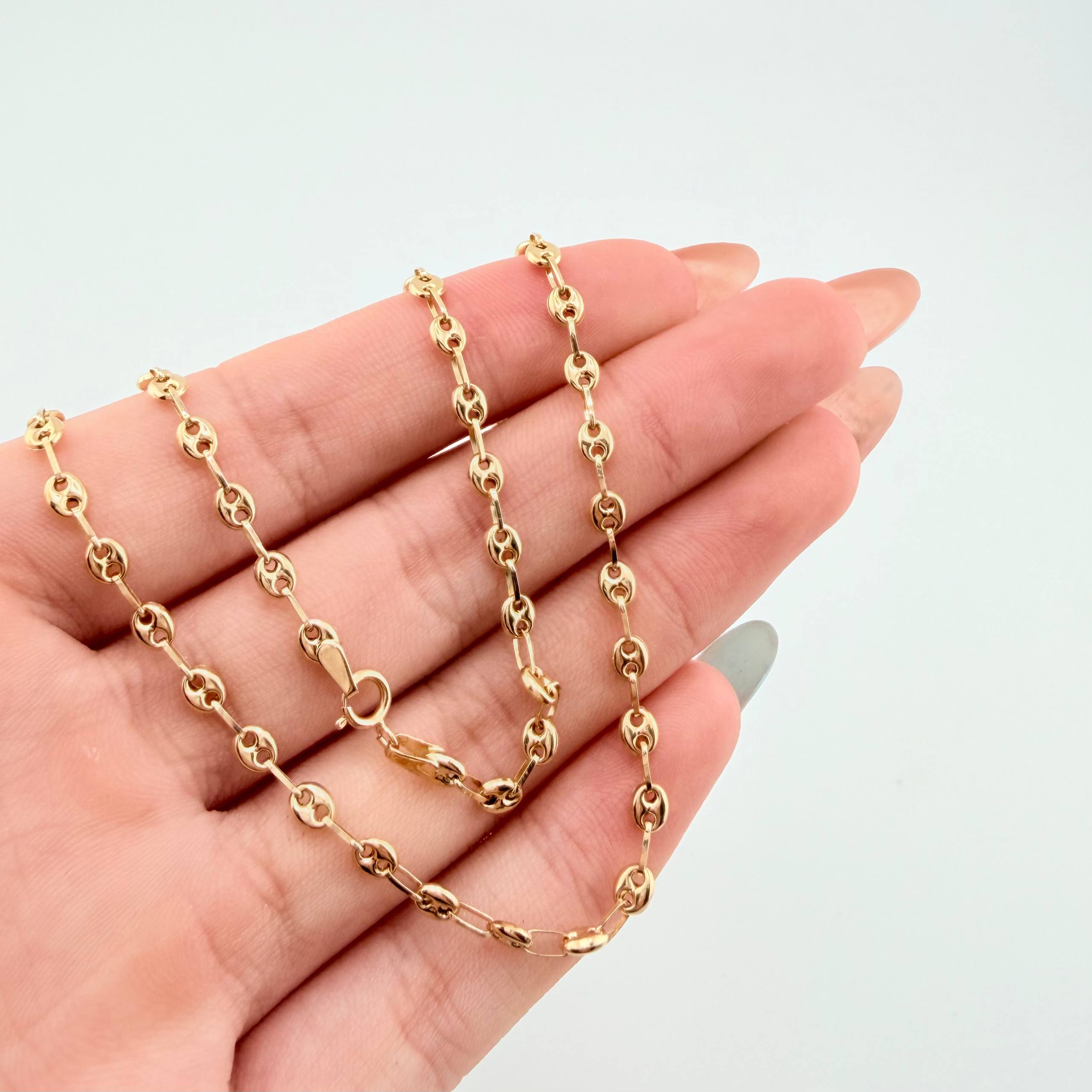 Cadena GC 5.2gr / 50cm / 3.3mm Oro Amarillo 18K