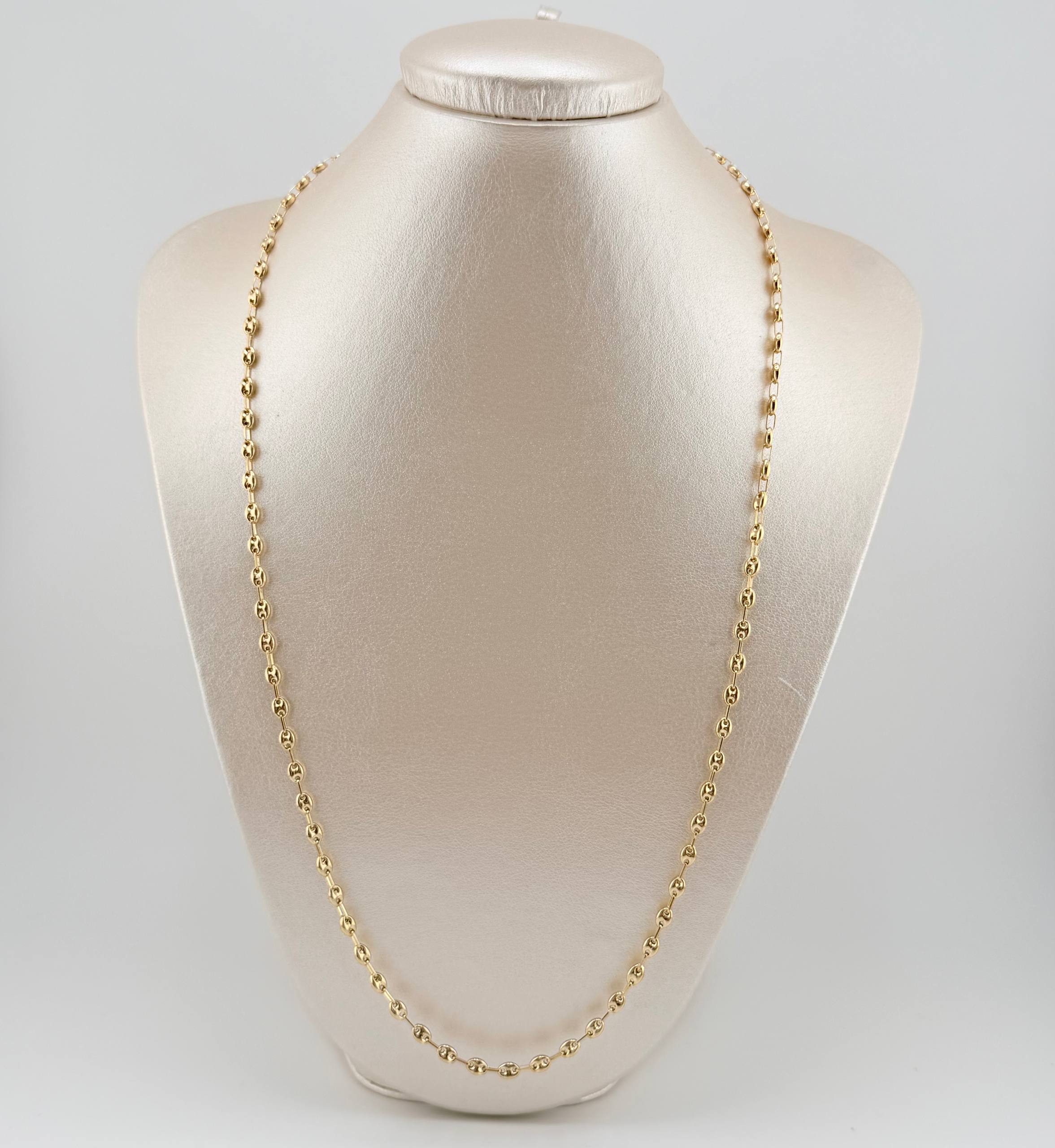 Cadena GC 7.1gr / 65cm / 3.7mm Oro Amarillo 18K