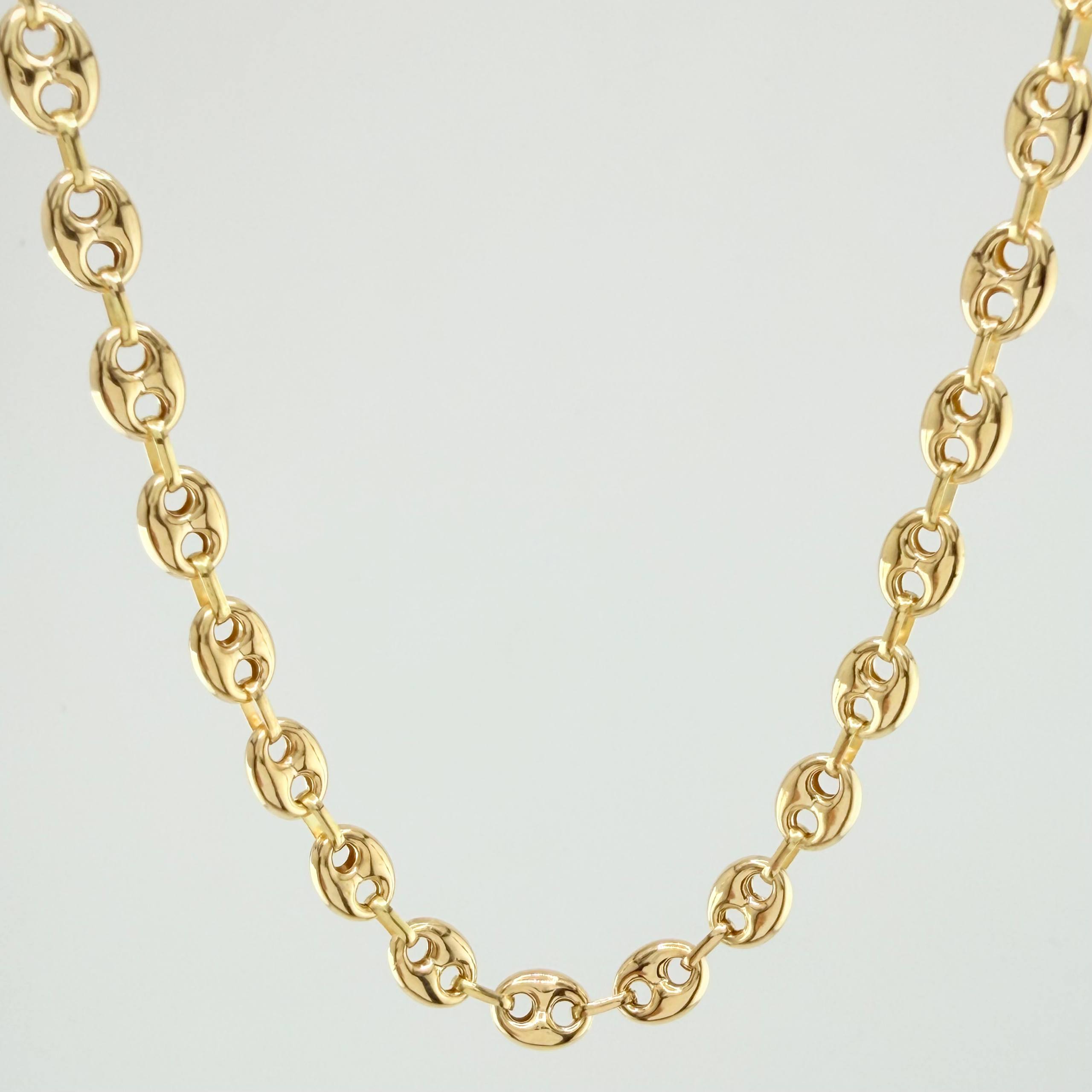 Cadena Gucci 8.45gr / 41cm / 6.3mm Oro Amarillo 18K ©