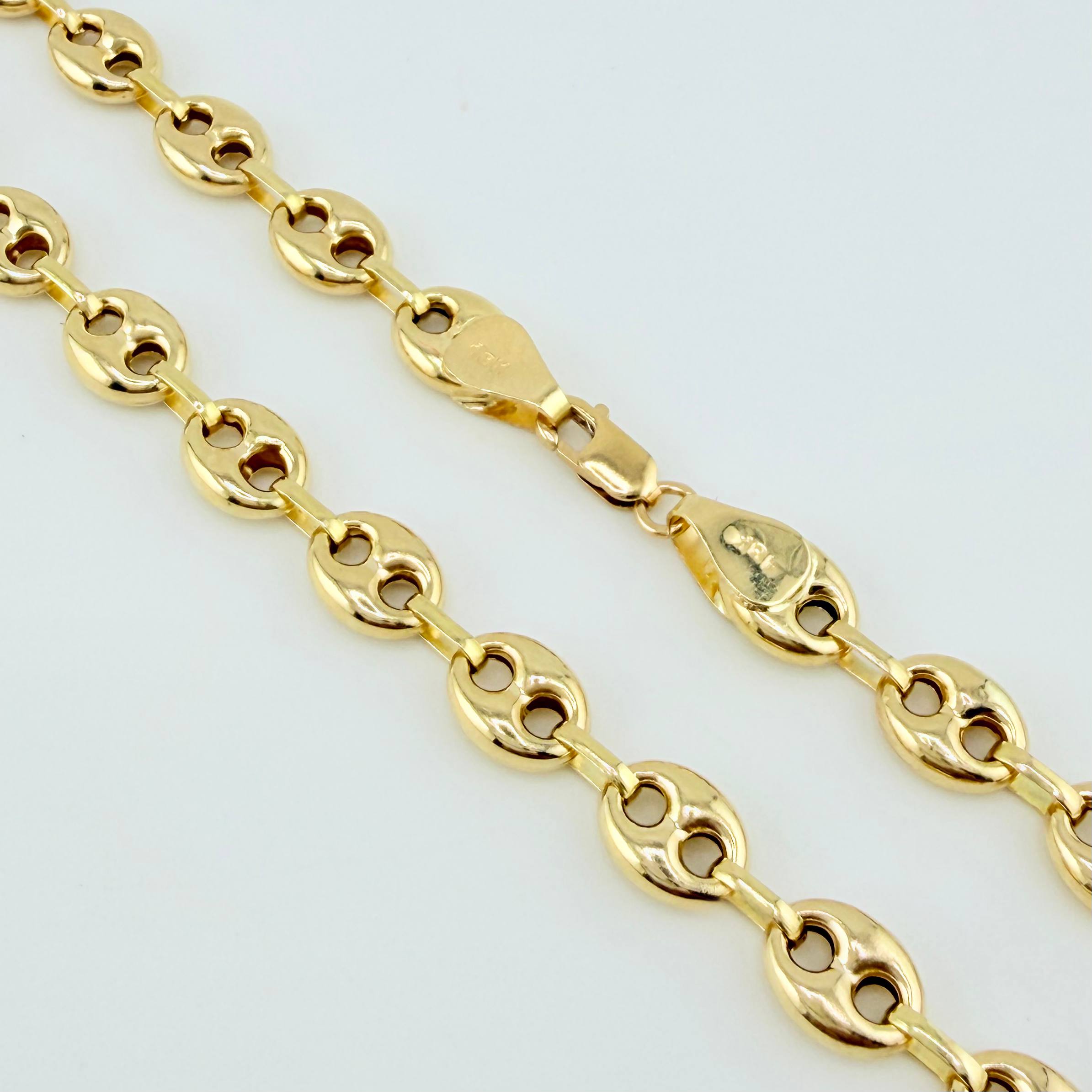 Cadena Gucci 8.45gr / 41cm / 6.3mm Oro Amarillo 18K ©