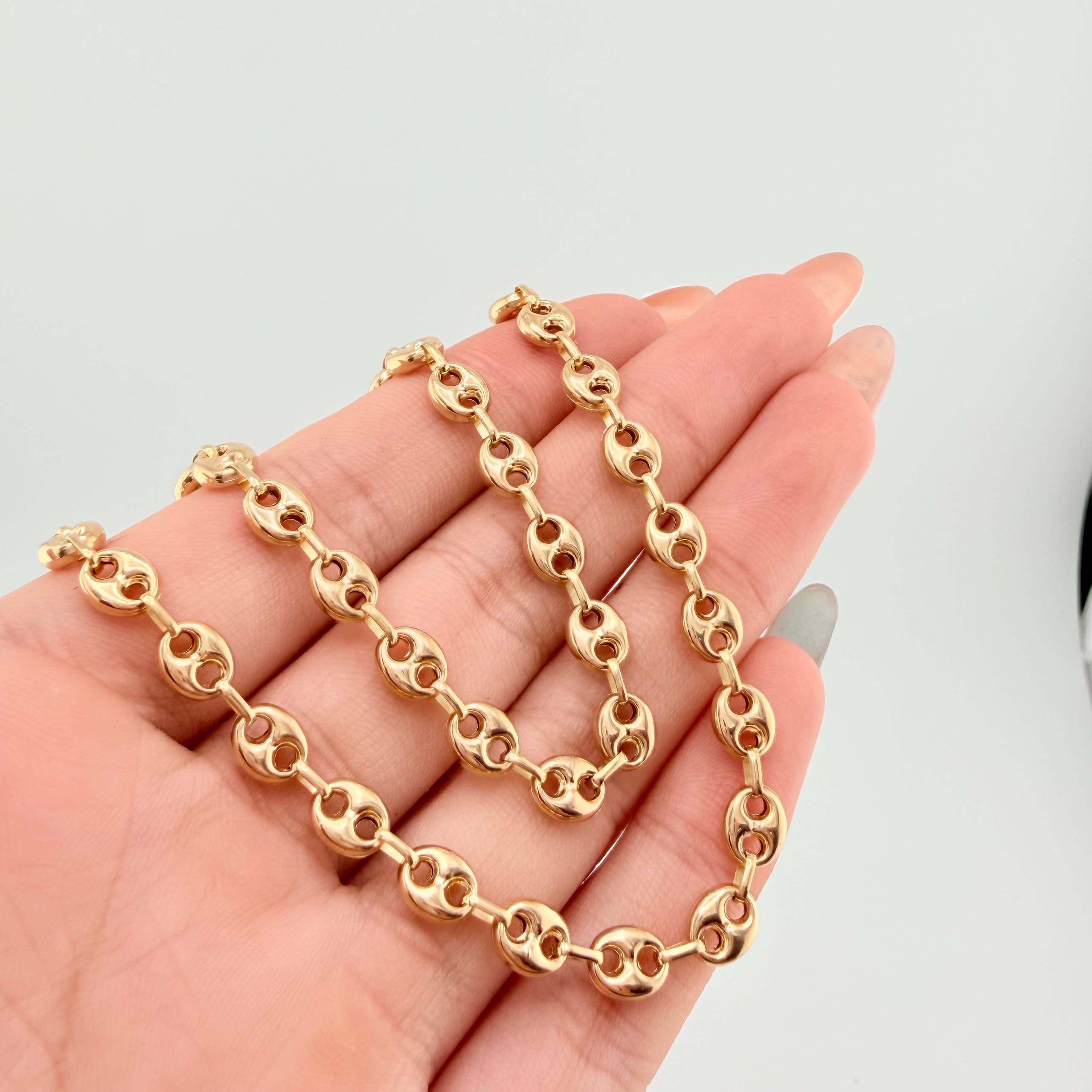 Cadena Gucci 8.45gr / 41cm / 6.3mm Oro Amarillo 18K ©