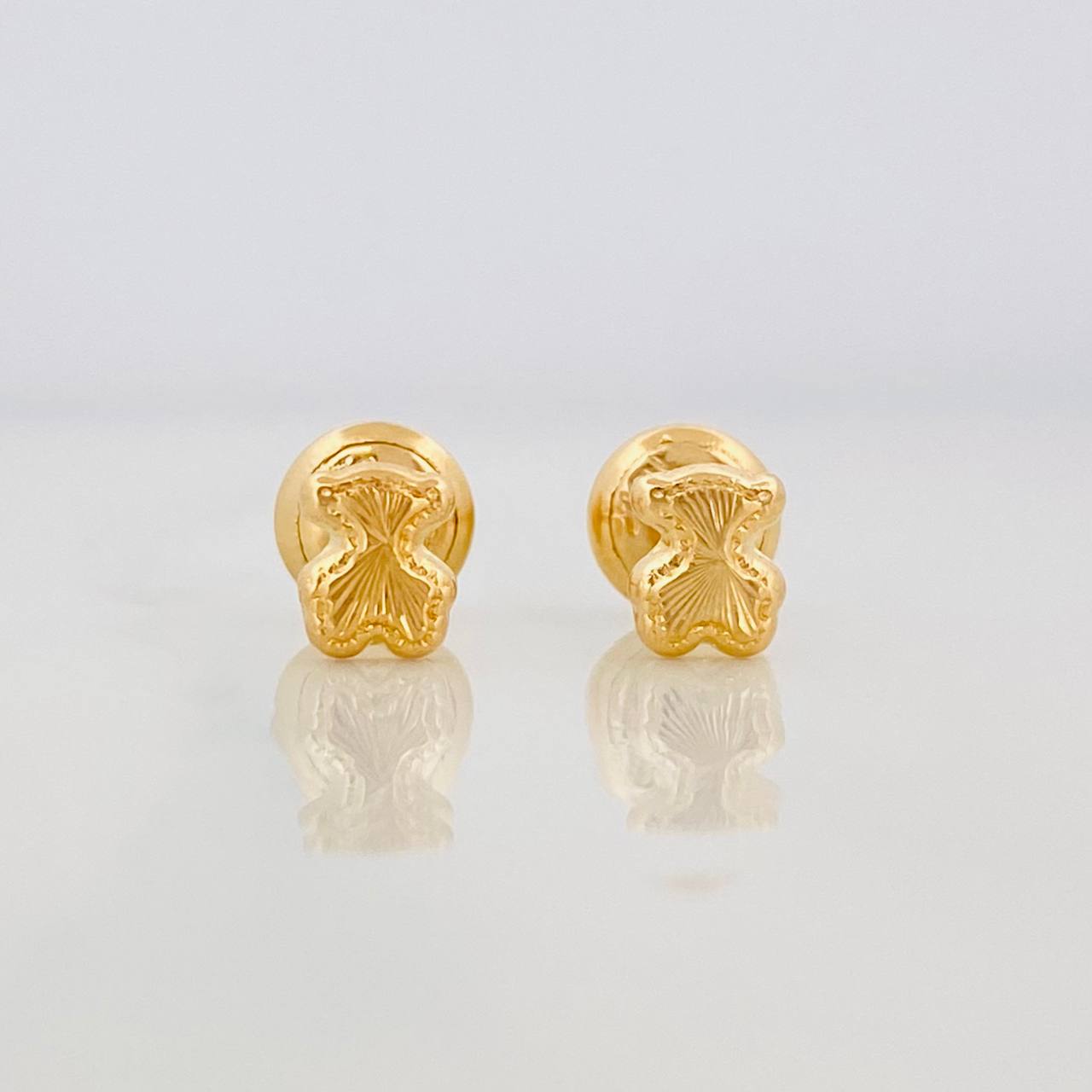 Topos Oso Ts 0.6g / 4mm Oro Amarillo 18K