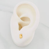 Topos Oso Ts 0.6g / 4mm Oro Amarillo 18K