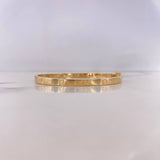 Pulso Aro Tornillo 10.3gr / 17cm / Oro Amarillo 18K #