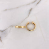 Candongas Tornillo 4.5gr / 1.7cm / Oro Amarillo 18K #