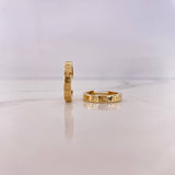Candongas Tornillo 4.5gr / 1.7cm / Oro Amarillo 18K #