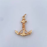 Dije Ancla 1.9gr / 2.9cm / Oro Amarillo 18K &