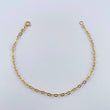 Pulso Aro Seguido 1.5gr / 18.1cm / 2.2mm Oro Amarillo 18K &