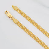 Pulso Chino 5.65g / 20cm / 4.6mm Oro Amarillo 18K