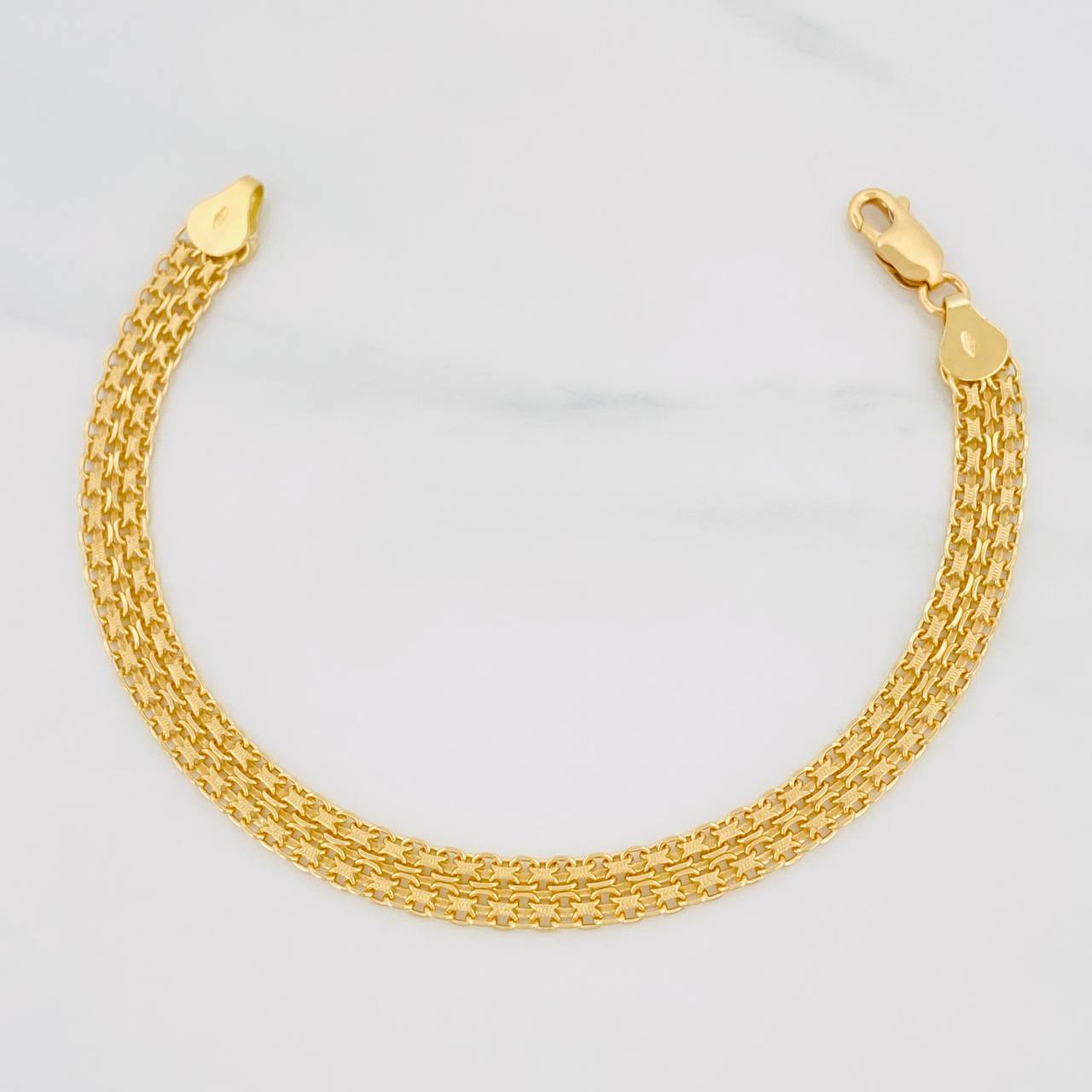Pulso Chino 8.2g / 19cm / 6.13mm Oro Amarillo 18K