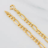 Pulso Figaro 2.35g / 20cm / 4.2mm Oro Amarillo 18K