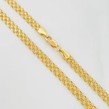 Cadena China 4.4g / 45cm / 4.1mm Oro Amarillo 18K