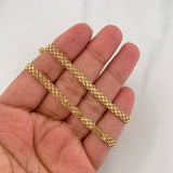 Cadena China 4.4g / 45cm / 4.1mm Oro Amarillo 18K