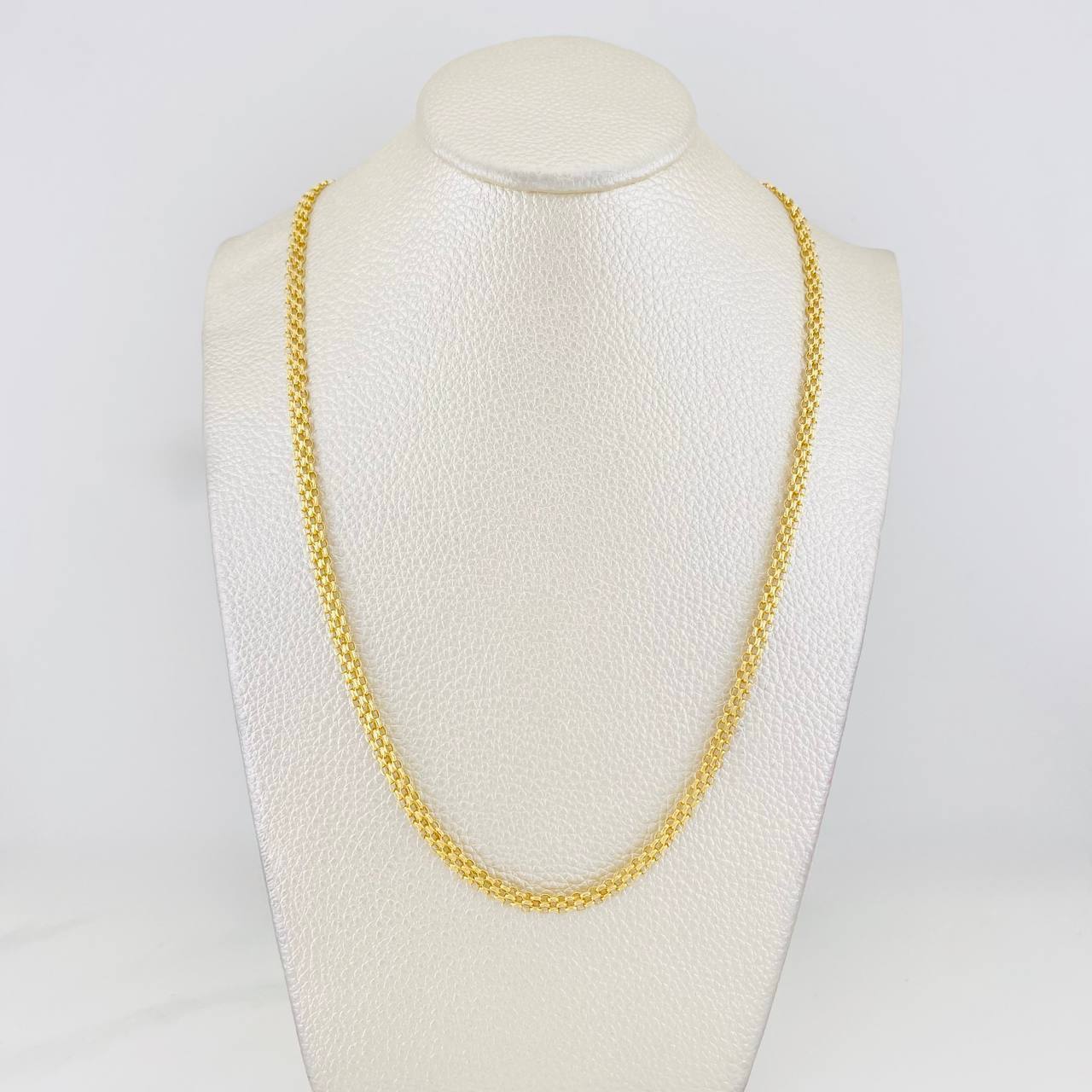 Cadena China 4.4g / 45cm / 4.1mm Oro Amarillo 18K