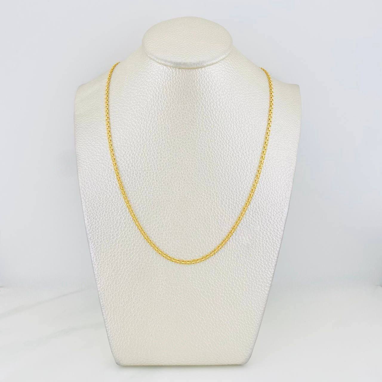 Cadena China 5.45g / 45cm / 2.28mm Oro Amarillo 18K