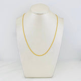 Cadena China 5.45g / 45cm / 2.28mm Oro Amarillo 18K