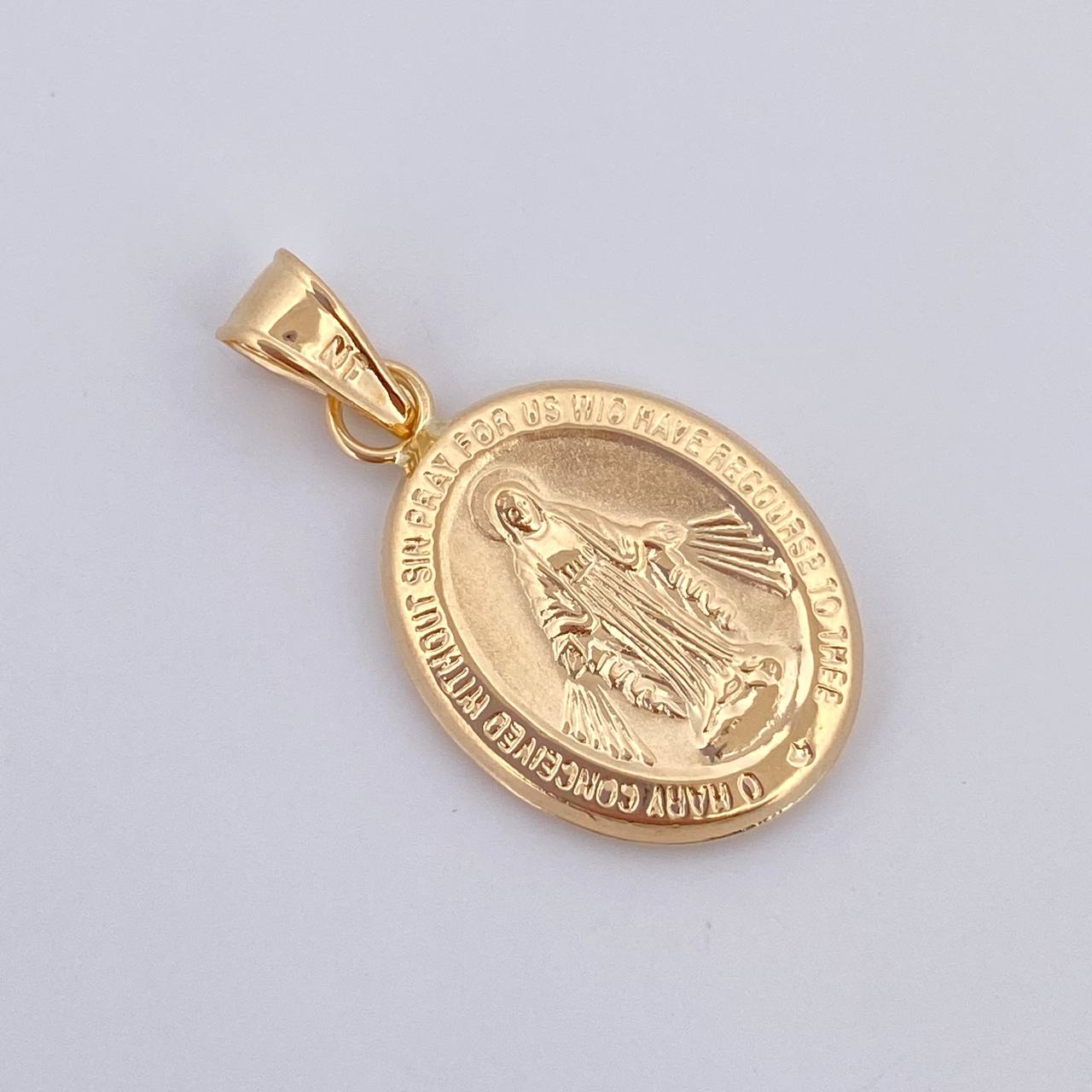 Dije Virgen Milagrosa 1gr / 2.5cm / Oro 18K $