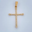 Dije Cruz 1.15gr / 3.3cm / Oro Amarillo 18K &
