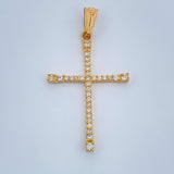 Dije Cruz 1.15gr / 3.3cm / Oro Amarillo 18K &