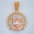 Dije Rostro Cristo 8.3gr / 3.6cm / Tres Oros 18K $
