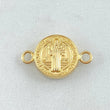 Herraje San Benito 0.85gr / 2cm / Oro Amarillo 18K ©