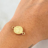 Herraje San Benito 0.9gr / 2cm / Oro 18K ©