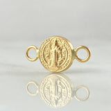 Herraje San Benito 0.35gr / 1.5cm / Oro Amarillo 18K ©