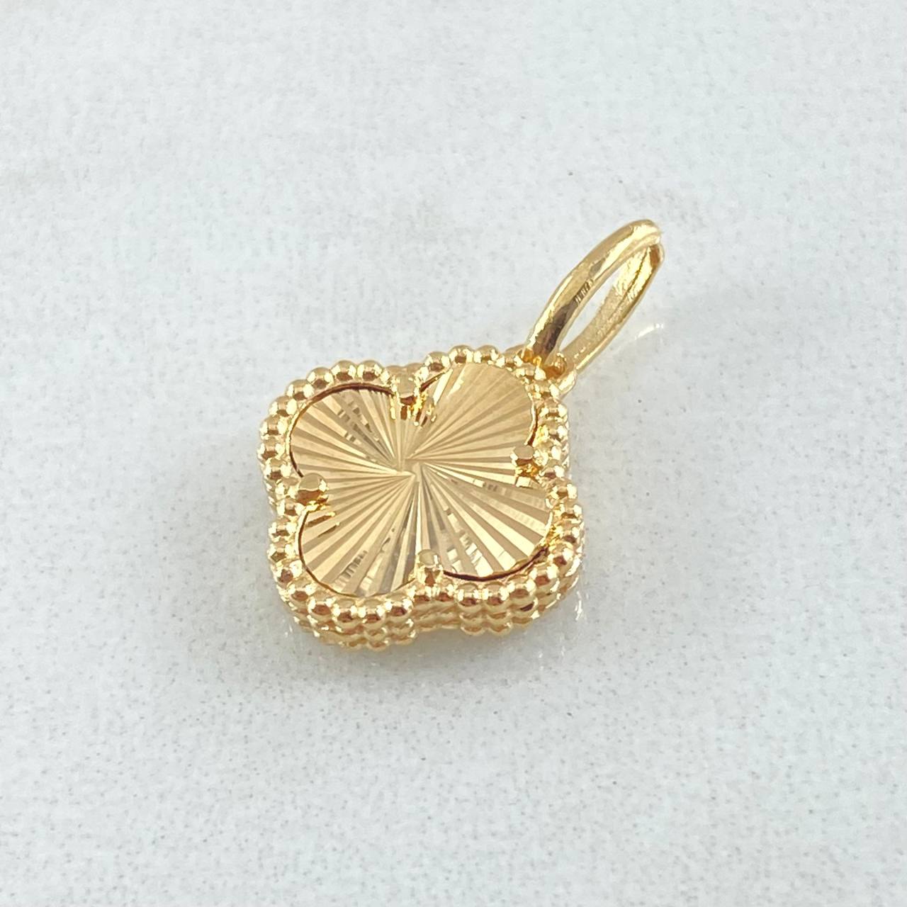Dije Trebol 1.85gr / 2cm / Oro Nac.Esp 18K ©