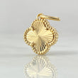 Dije Trebol 1.4gr / 1.7cm / Nac.Esp. Oro 18K